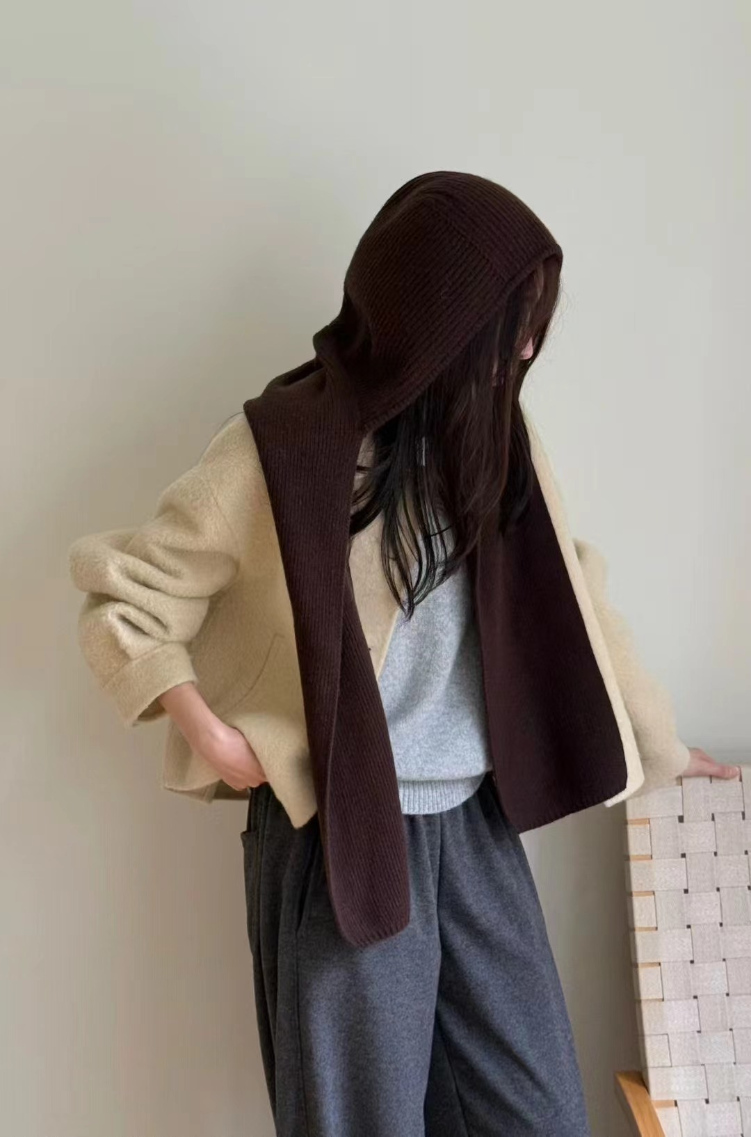AMYGRACE東大門㊣代購女士新品真品25秋冬人氣推薦職業帽子AMYGRACE帽子圖色1