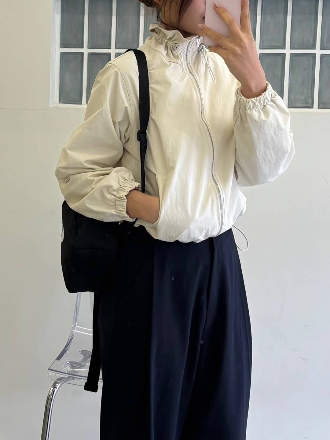HERME東大門㊣直郵女裝新品25秋冬時尚熱賣職業休閑推薦夾克HERME夾克