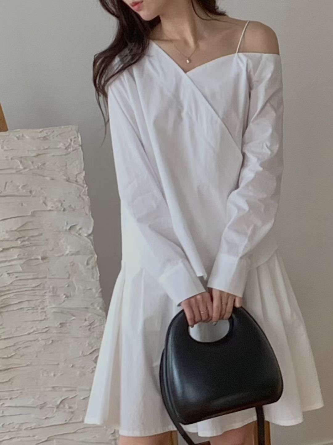 A.ME東大門㊣代購女裝新品推薦休閑人氣真品職業襯衫蕾絲衫A.ME襯衫/蕾絲衫圖色1