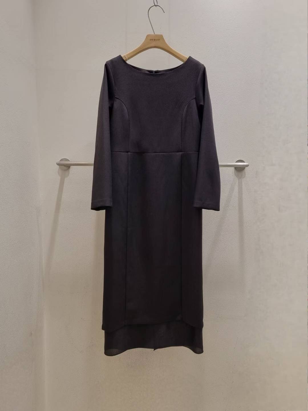 HERME韓國代購㊣女士新款真品25秋冬休閑時尚人氣熱賣連衣裙HERME連衣裙圖色2