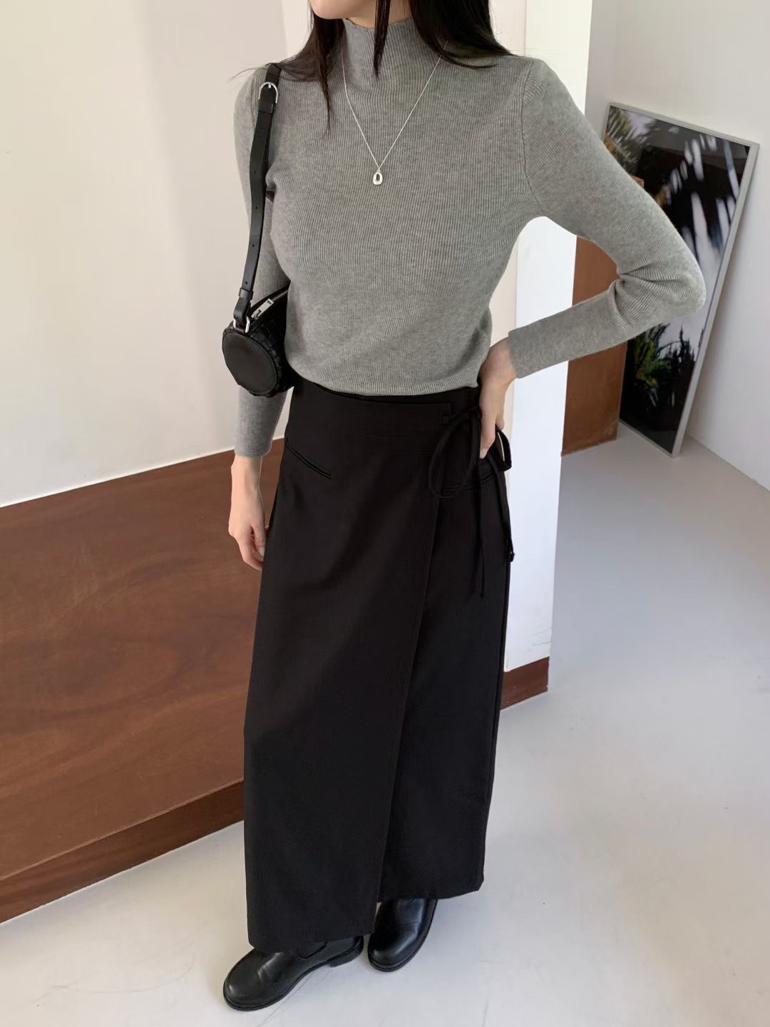 A.ME東大門㊣代購女士新款休閑人氣真品熱賣25秋冬時尚針織衫A.ME針織衫