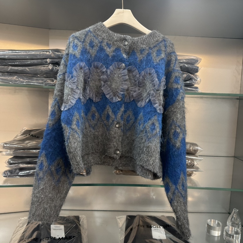 AIME HOPE MAKE韓國直郵㊣女裝新品人氣時尚推薦25秋冬毛衣AIME HOPE MAKE毛衣圖色1
