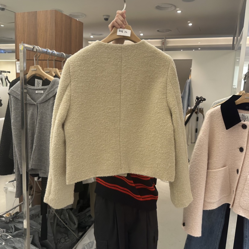 MER東大門㊣代購女裝新品真品推薦人氣熱賣25秋冬休閑時尚夾克MER/ANGELO BIANCO夾克