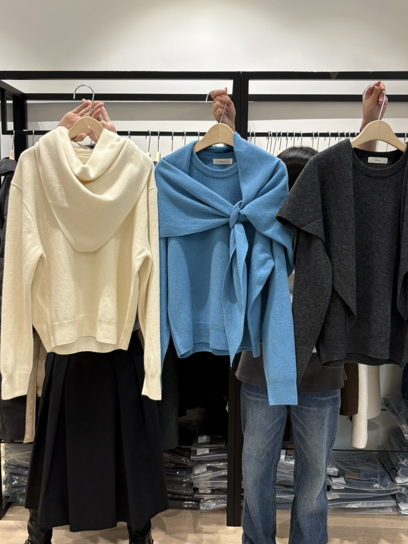 BRUNI/RICOTTA韓國代購㊣女裝新品25秋冬職業套裝兩件套圍巾BRUNI/RICOTTA套裝