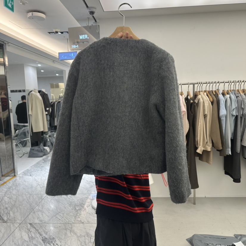 MER東大門㊣代購女士新款職業真品25秋冬人氣時尚休閑熱賣夾克MER/ANGELO BIANCO夾克