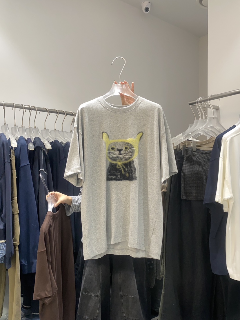 LOOKK東大門㊣實拍女裝新品休閑推薦人氣時尚25秋冬熱賣T恤LOOKKT恤圖色1