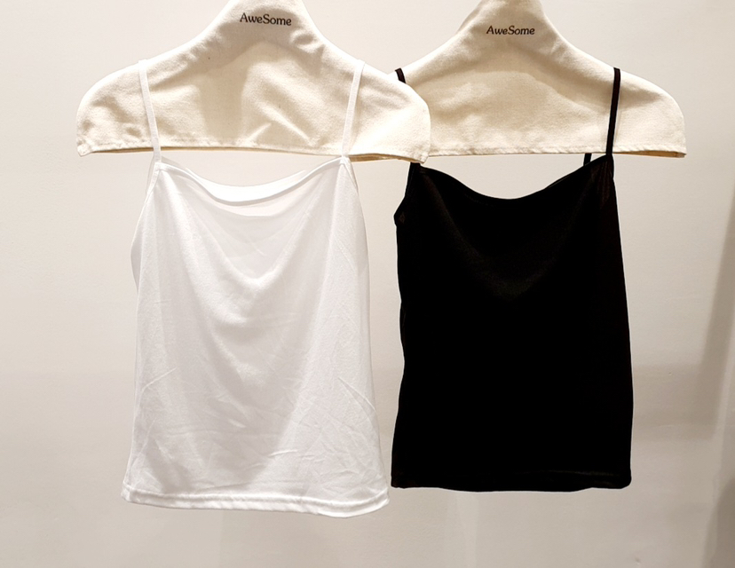 AWESOME-P韓國代購㊣女士新品25秋冬套裝含吊帶兩件套雪紡AWESOME-P套裝