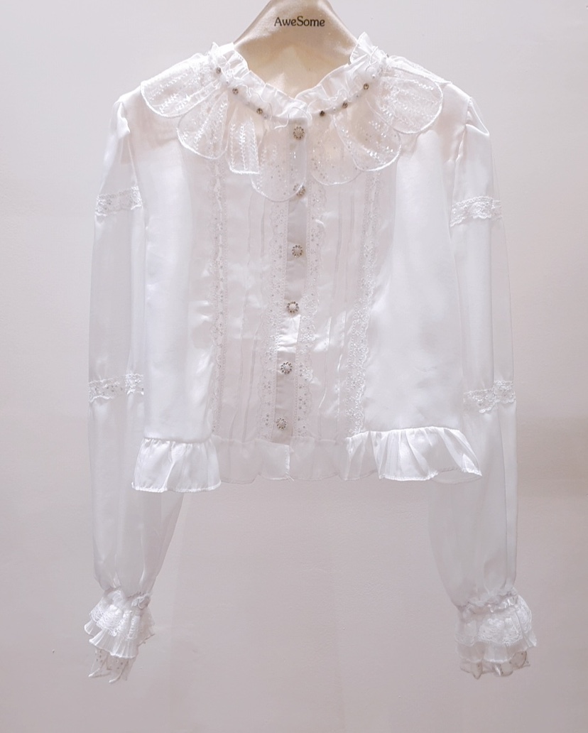 AWESOME-P韓國代購㊣女士新品25秋冬套裝含吊帶兩件套雪紡AWESOME-P套裝圖色1