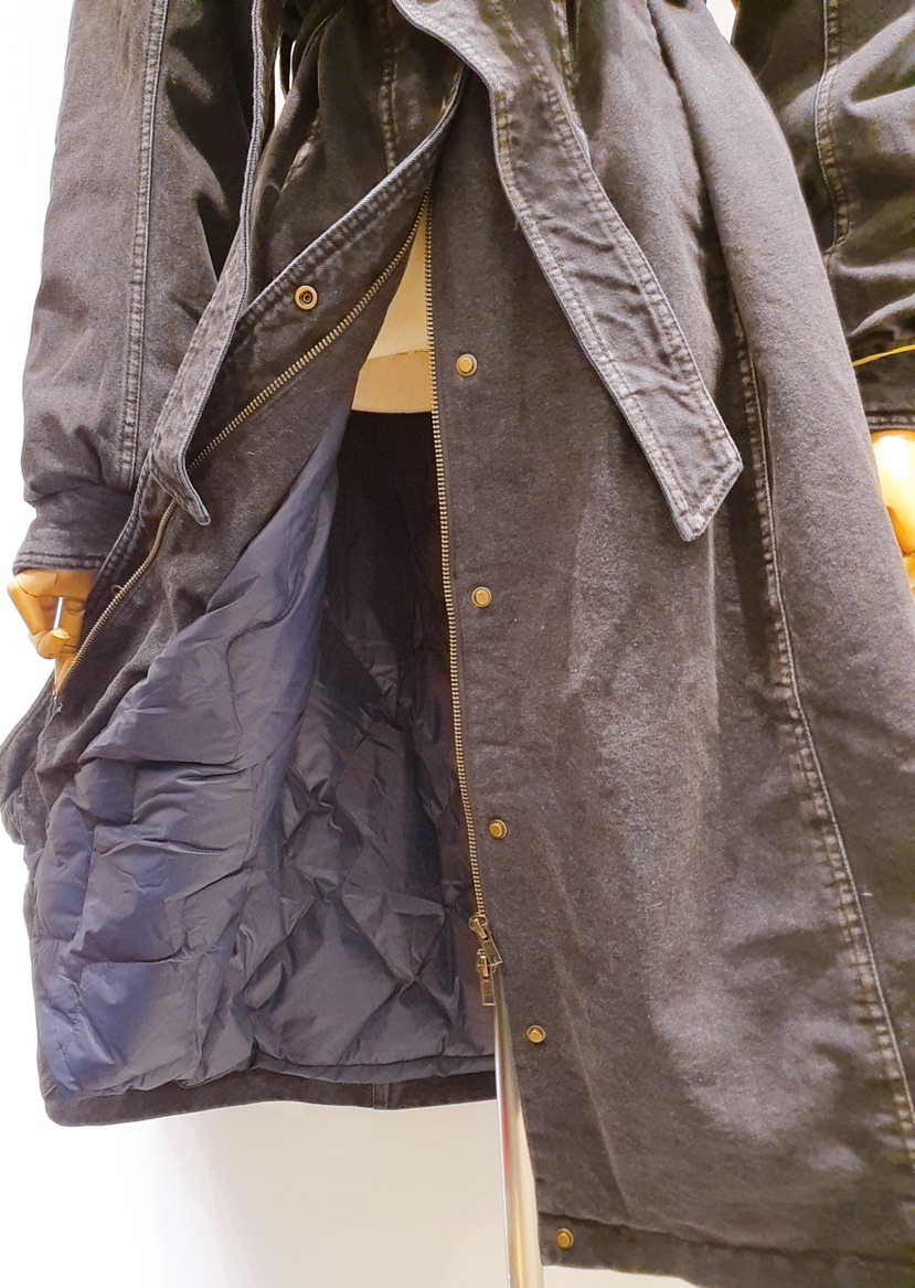 AWESOME-P東大門㊣代購女士新品25秋冬人氣推薦長款風衣鴨絨AWESOME-P長款風衣