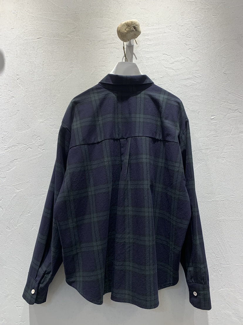 AT NOTE韓國代購㊣女裝新款職業熱賣25秋冬襯衫蕾絲衫格紋AT NOTE襯衫/蕾絲衫