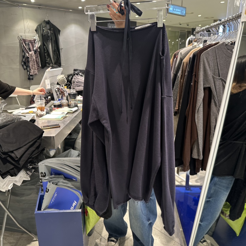 HERTZ-P韓國直郵㊣女士新品25秋冬熱賣時尚職業真品長袖T恤HERTZ-P長袖T恤圖色3