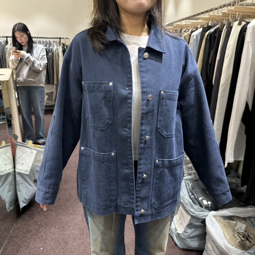 PITA東大門㊣實拍女裝新品熱賣25秋冬休閑人氣真品夾克棉質THE VERLIN/piTa夾克圖色2