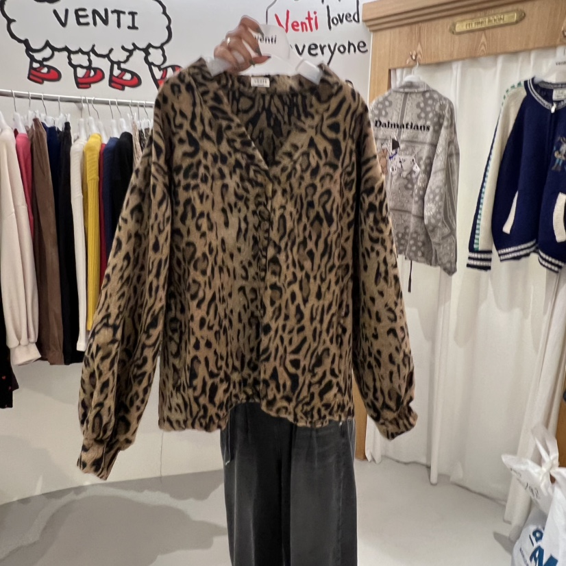 VENTI韓國直郵㊣女士新品25秋冬熱賣人氣推薦真品休閑夾克開衫VENTI夾克圖色1