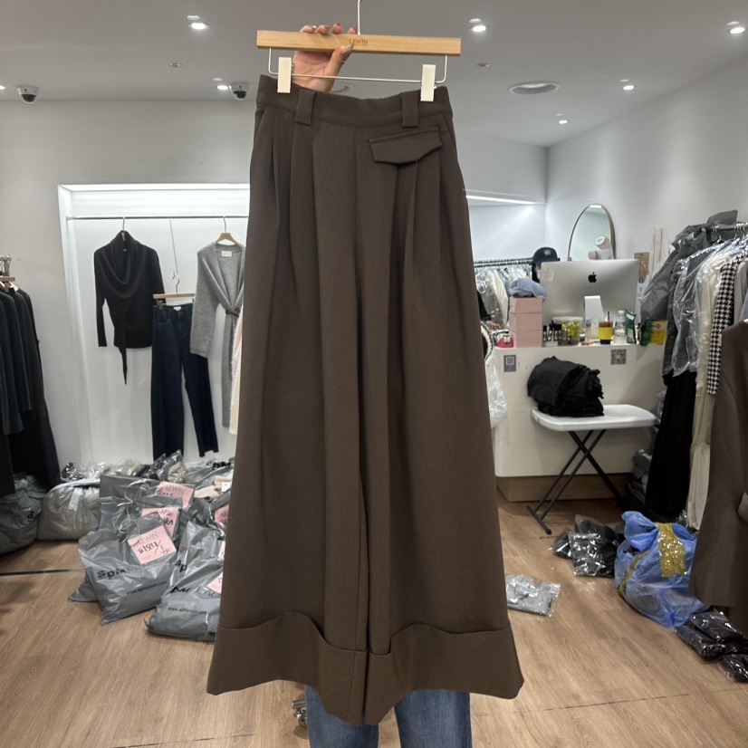 LEWIN韓國代購㊣女士新品真品時尚推薦休閑熱賣25秋冬休閑褲LEWIN休閑褲圖色3
