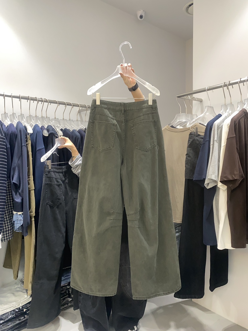 LOOKK韓國直郵㊣女士新品真品推薦時尚人氣職業休閑熱賣休閑褲LOOKK休閑褲