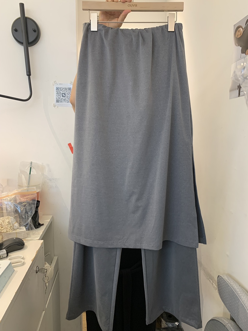 OUVIR韓國代購㊣女士新款真品熱賣職業休閑時尚25秋冬推薦裙褲O.V.R/OUVIR裙褲圖色1