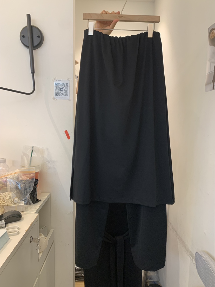 OUVIR韓國代購㊣女士新款真品熱賣職業休閑時尚25秋冬推薦裙褲O.V.R/OUVIR裙褲圖色2