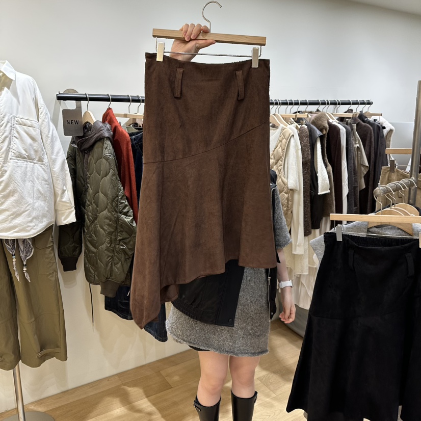 WINSOME東大門㊣直郵女士新品推薦職業熱賣25秋冬人氣休閑長裙WINSOME長裙圖色2