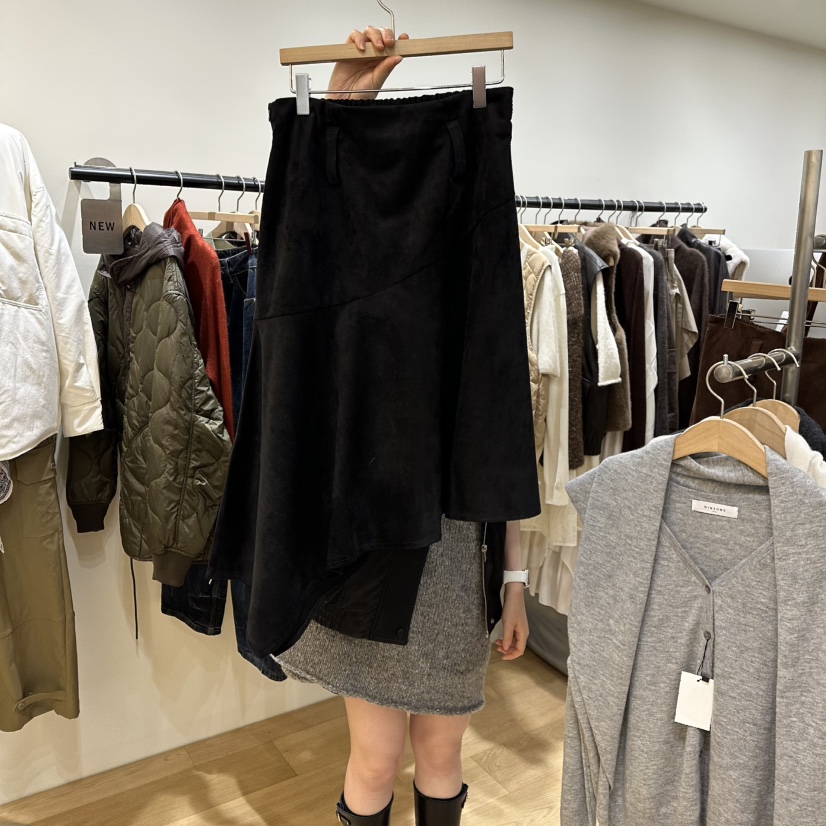 WINSOME東大門㊣直郵女士新品推薦職業熱賣25秋冬人氣休閑長裙WINSOME長裙圖色3
