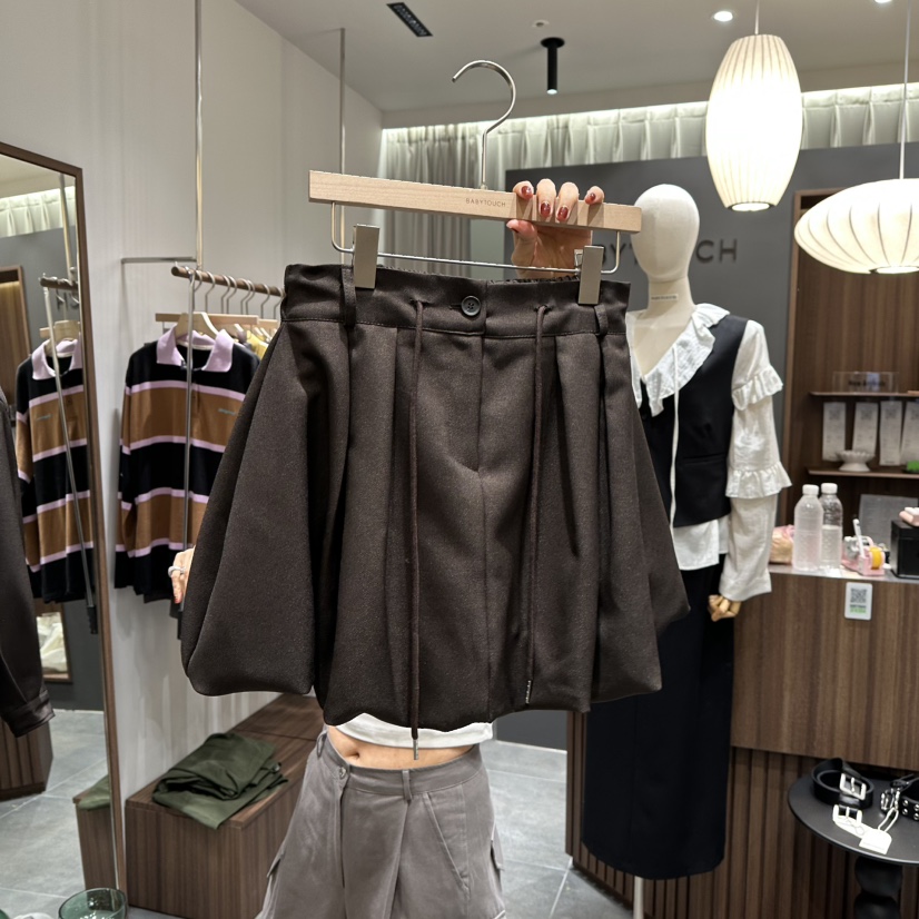 BABYTOUCH東大門㊣實拍女士新品推薦熱賣休閑人氣職業25秋冬短裙BABYTOUCH短裙圖色2