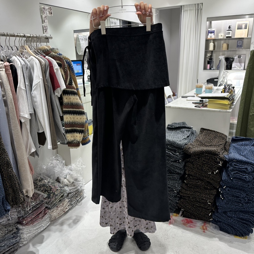 COMBO韓國代購㊣女士新款真品熱賣職業25秋冬時尚推薦休閑裙褲COM_BO裙褲