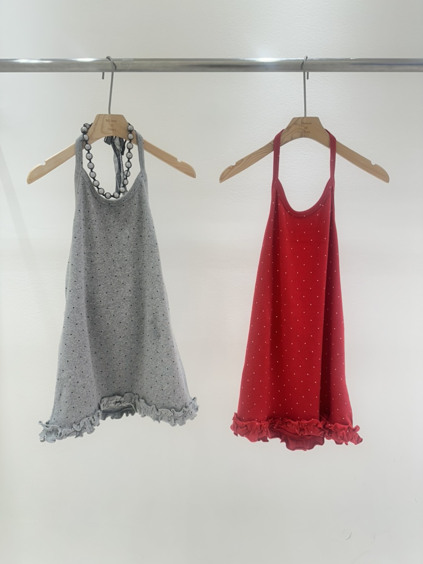 MAISONDEGLORY東大門㊣實拍女裝新品25秋冬吊帶背心不含內搭MAISON DE GLORY吊帶/背心