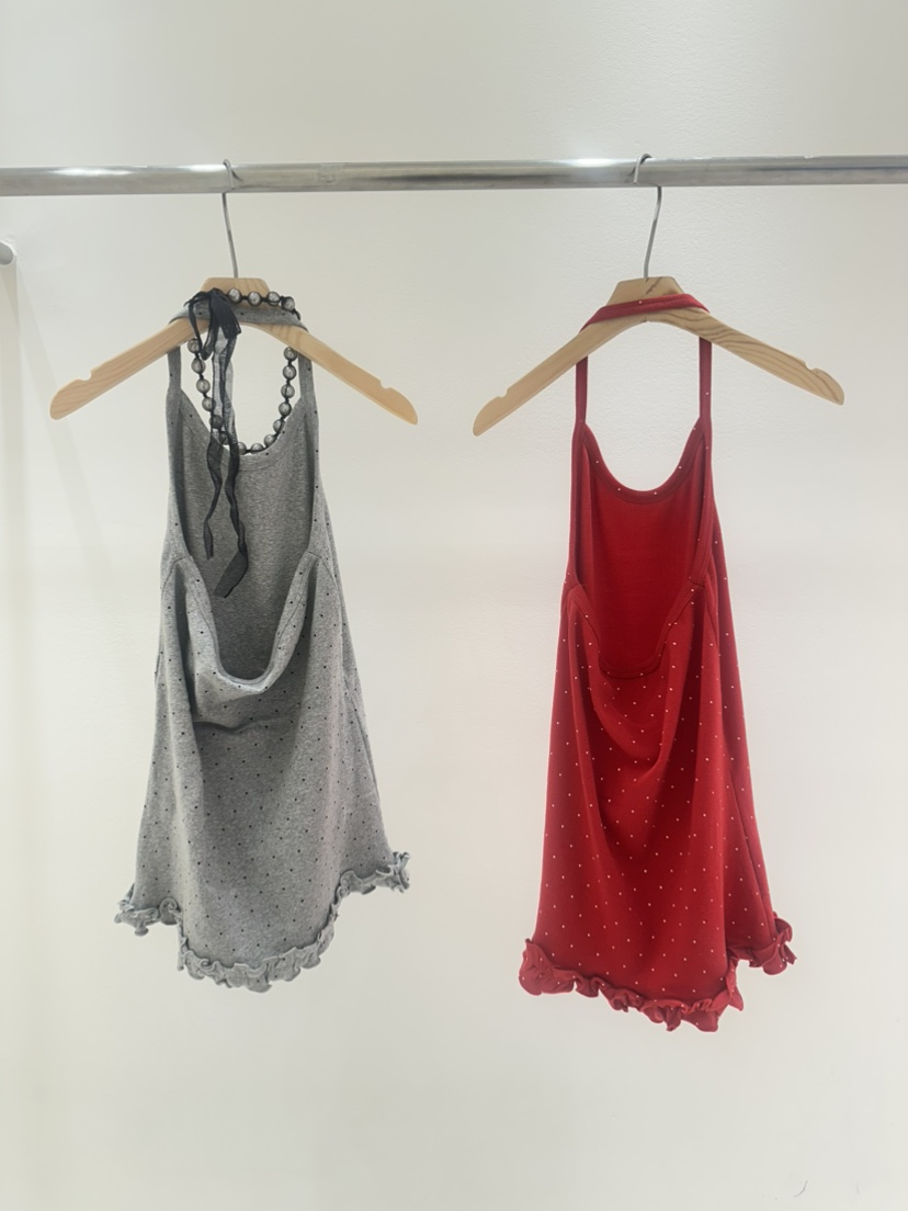 MAISONDEGLORY東大門㊣實拍女裝新品25秋冬吊帶背心不含內搭MAISON DE GLORY吊帶/背心