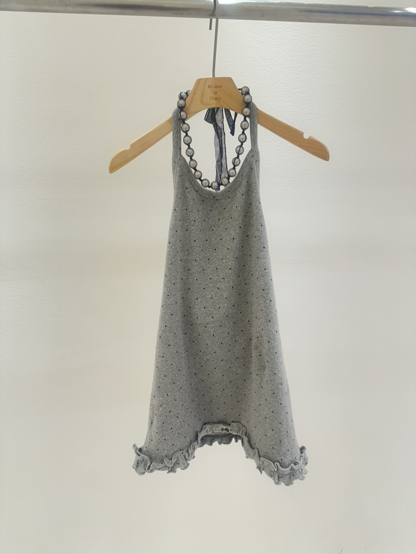 MAISONDEGLORY東大門㊣實拍女裝新品25秋冬吊帶背心不含內搭MAISON DE GLORY吊帶/背心