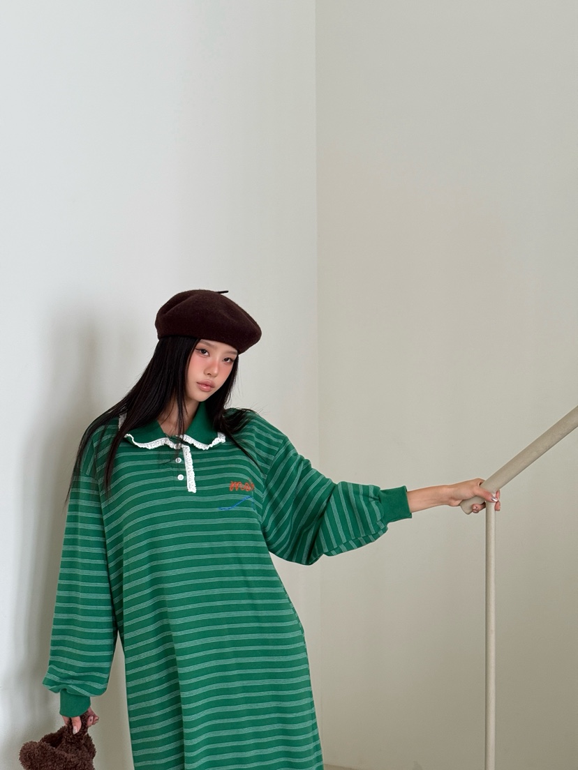 MAISONDEGLORY東大門㊣實拍女裝新品推薦熱賣25秋冬職業連衣裙MAISON DE GLORY連衣裙