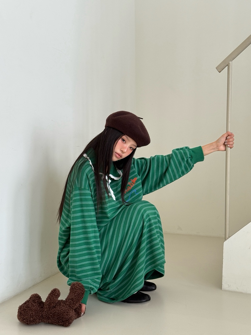 MAISONDEGLORY東大門㊣實拍女裝新品推薦熱賣25秋冬職業連衣裙MAISON DE GLORY連衣裙