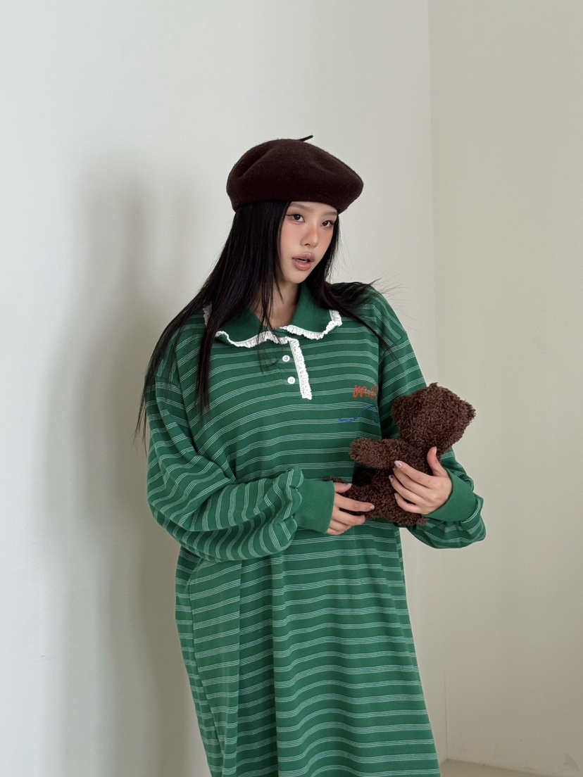 MAISONDEGLORY東大門㊣實拍女裝新品推薦熱賣25秋冬職業連衣裙MAISON DE GLORY連衣裙