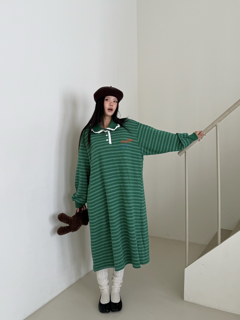 MAISONDEGLORY東大門㊣實拍女裝新品推薦熱賣25秋冬職業連衣裙MAISON DE GLORY連衣裙