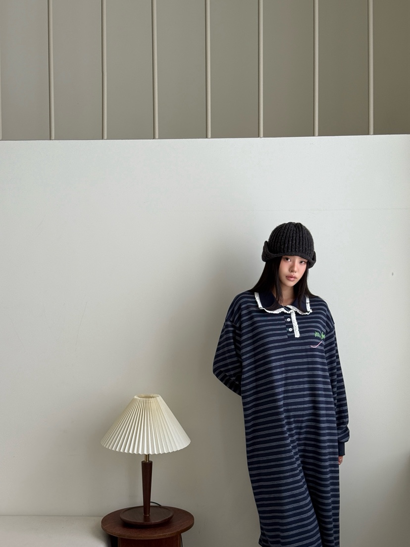 MAISONDEGLORY東大門㊣實拍女裝新品推薦熱賣25秋冬職業連衣裙MAISON DE GLORY連衣裙
