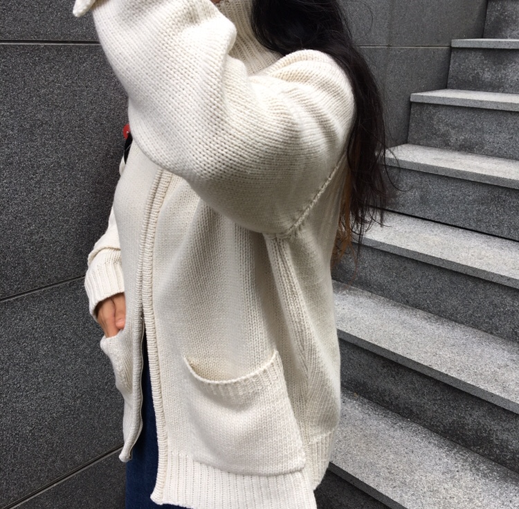 PAIRING韓國代購㊣女士新品職業時尚真品熱賣人氣針織衫開衫PAIRING針織衫