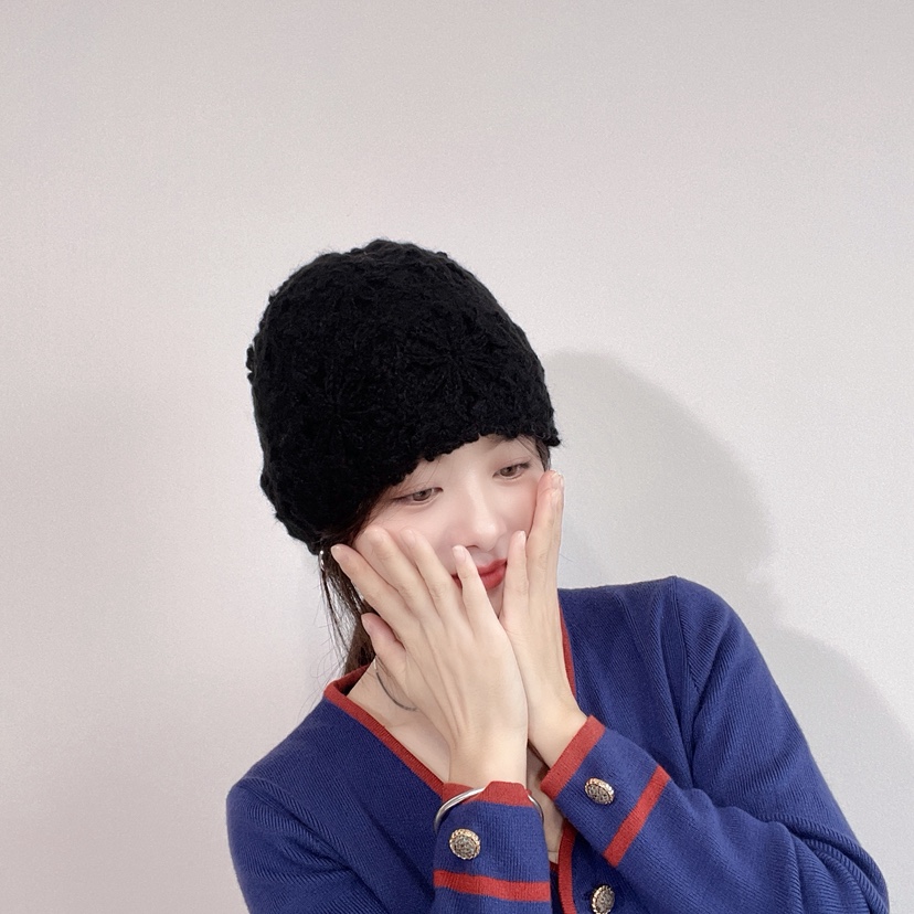 LOVELY HAT韓國代購㊣女士新款真品休閑人氣25秋冬熱賣帽子LOVELY HAT帽子