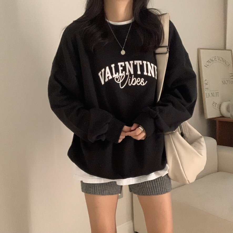 FROMJINI東大門㊣實拍女士新品時尚人氣推薦25秋冬職業衛衣FROMJINI衛衣圖色2