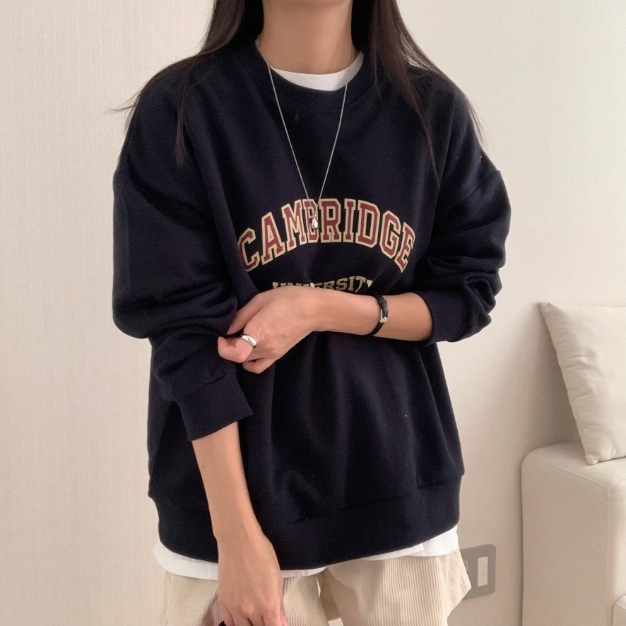 HELLO JINI韓國代購㊣女士新款推薦休閑時尚25秋冬真品衛衣HELLO JINI衛衣