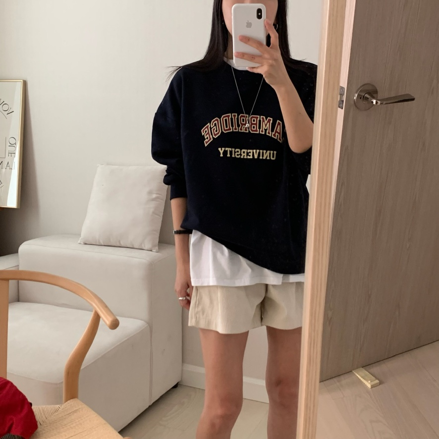 HELLO JINI韓國代購㊣女士新款推薦休閑時尚25秋冬真品衛衣HELLO JINI衛衣