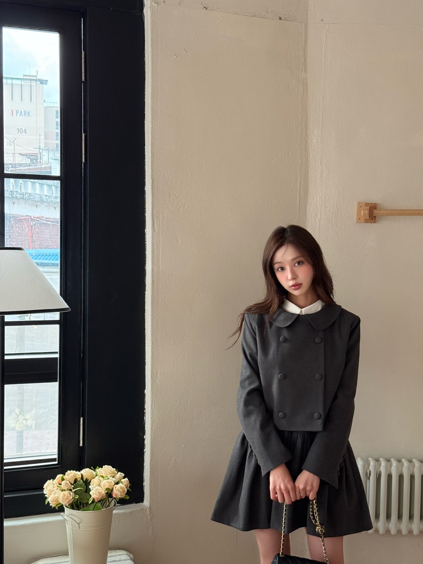 MARKE-P韓國直郵㊣女裝新品人氣時尚職業休閑真品推薦連衣裙MARKE-P連衣裙