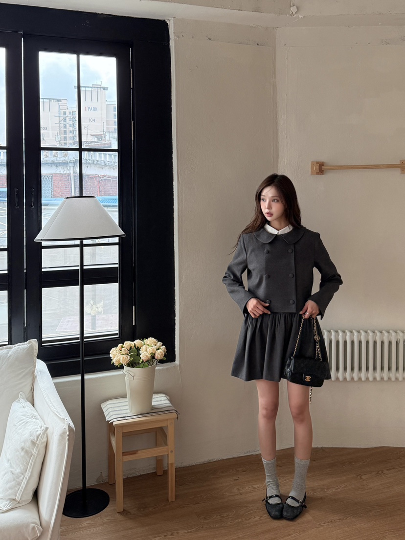 MARKE-P韓國直郵㊣女裝新品人氣時尚職業休閑真品推薦連衣裙MARKE-P連衣裙