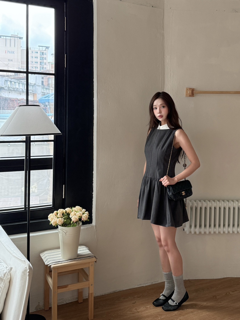 MARKE-P韓國直郵㊣女裝新品人氣時尚職業休閑真品推薦連衣裙MARKE-P連衣裙