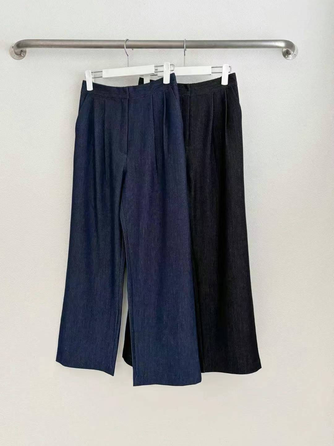 MANGO東大門㊣實拍女士新品25秋冬真品時尚休閑人氣職業休閑褲MANGO休閑褲圖色2左二色