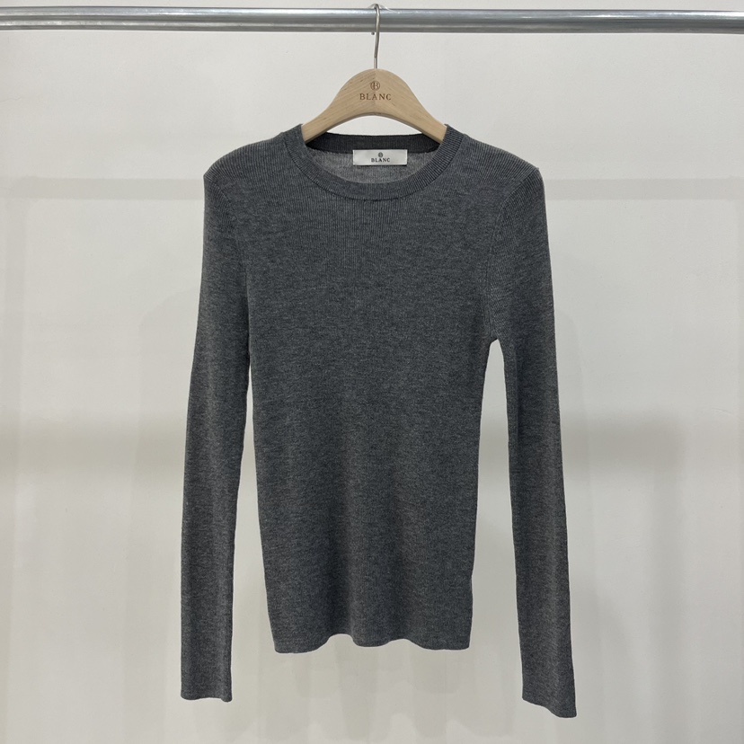 BLANC-A東大門㊣直郵女士新品人氣25秋冬真品時尚休閑長袖T恤BLANC-A長袖T恤圖色3