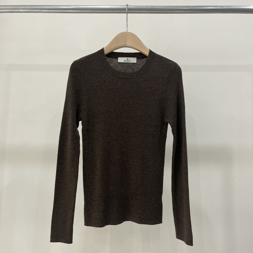 BLANC-A東大門㊣直郵女士新品人氣25秋冬真品時尚休閑長袖T恤BLANC-A長袖T恤圖色4