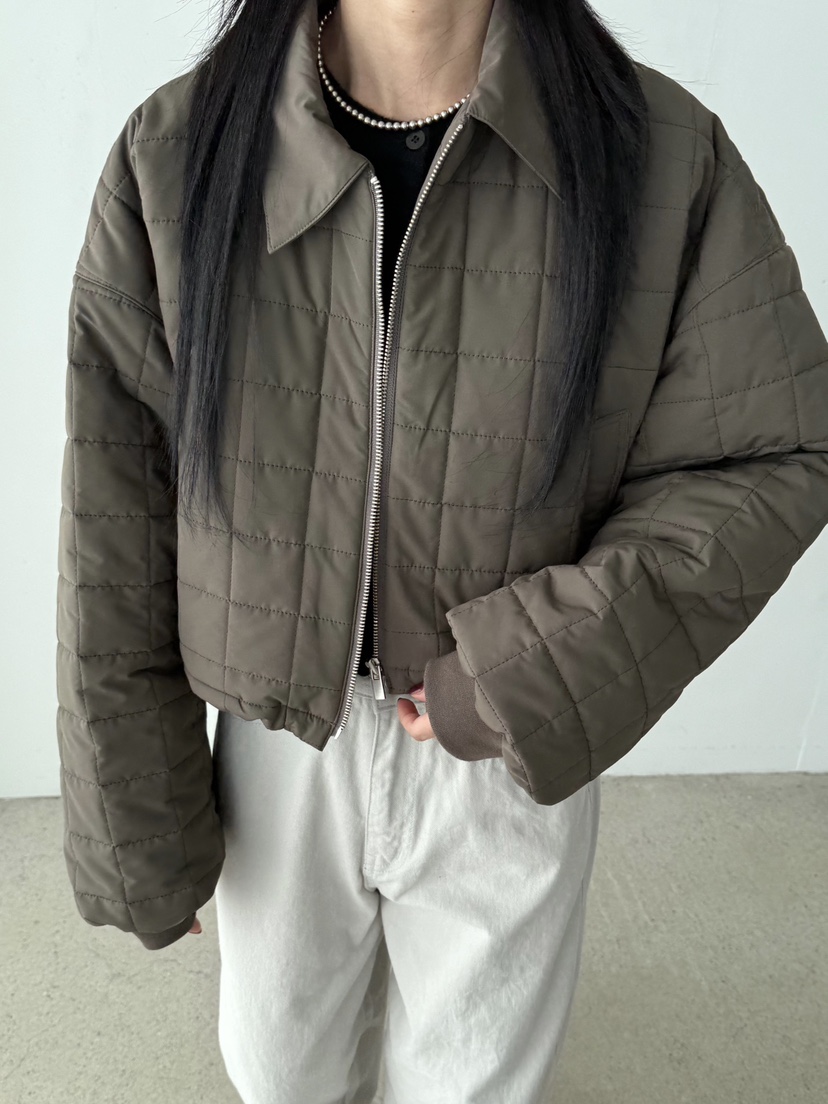 TAUPE東大門㊣直郵女裝新款25秋冬人氣熱賣時尚職業短款棉服TAUPE短款棉服