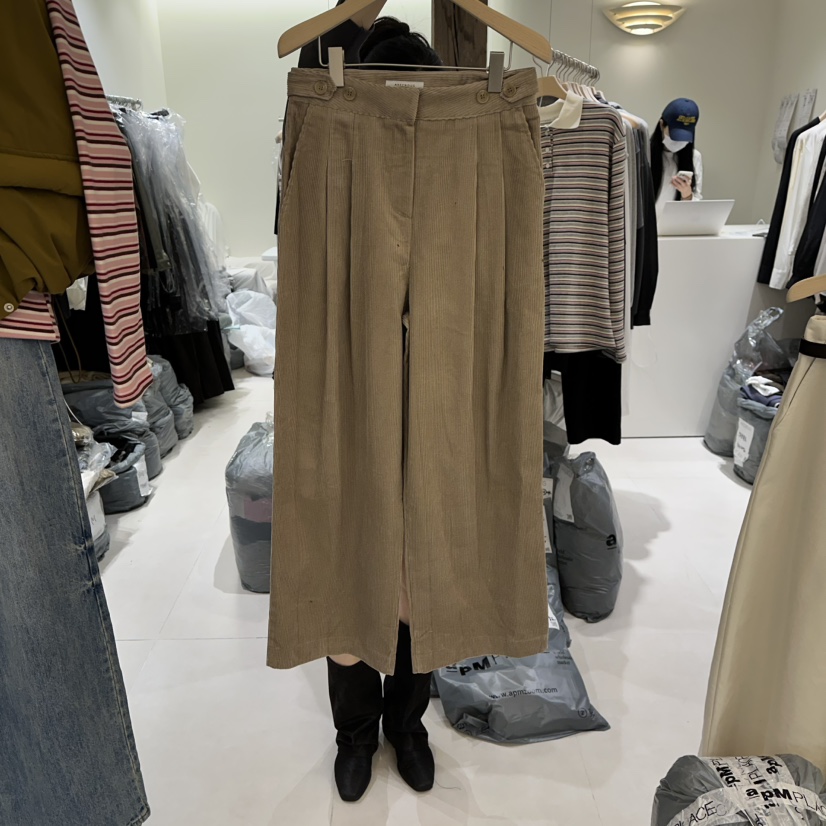 AVECNOUS東大門㊣實拍女裝新品熱賣休閑人氣時尚真品休閑褲AVECNOUS休閑褲圖色2