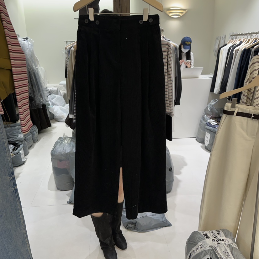 AVECNOUS東大門㊣實拍女裝新品熱賣休閑人氣時尚真品休閑褲AVECNOUS休閑褲圖色3