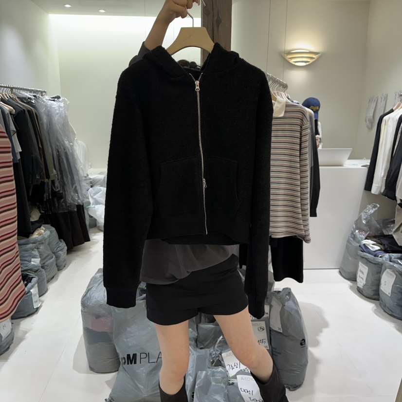 AVECNOUS韓國代購㊣女裝新品25秋冬熱賣時尚職業推薦休閑夾克AVECNOUS夾克圖色3