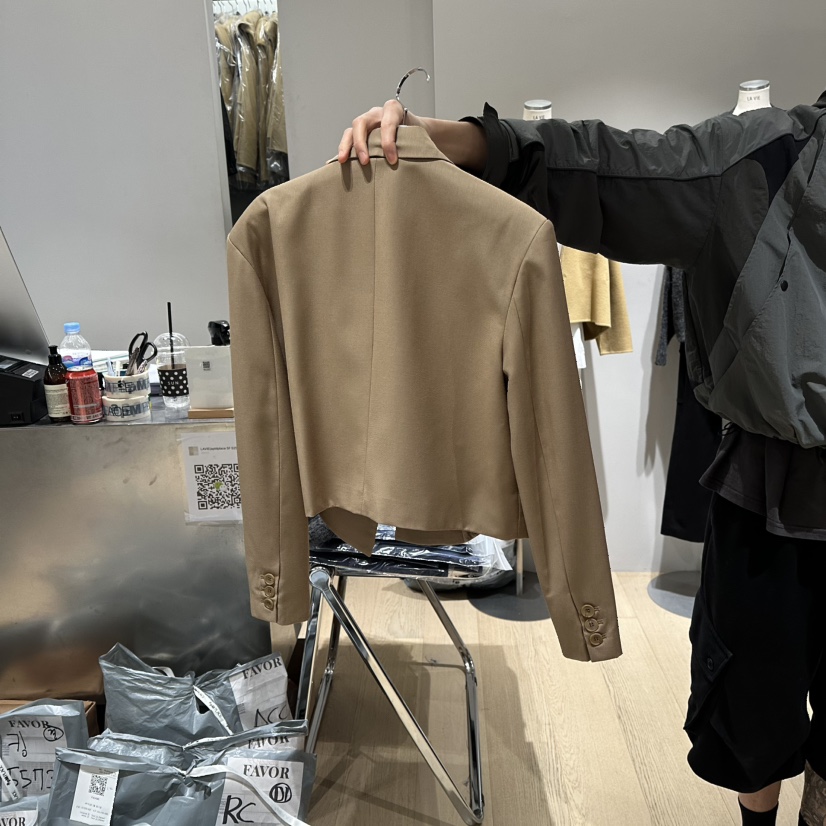 FAVOR-P東大門㊣代購女裝新款休閑人氣推薦時尚25秋冬夾克FAVOR-P夾克