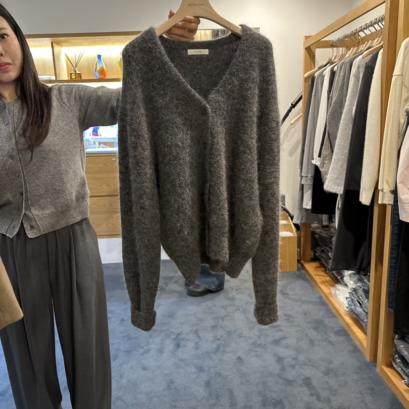 ROUNDER東大門㊣直郵女士新品25秋冬推薦真品人氣職業熱賣毛衣ROUNDER毛衣圖色3
